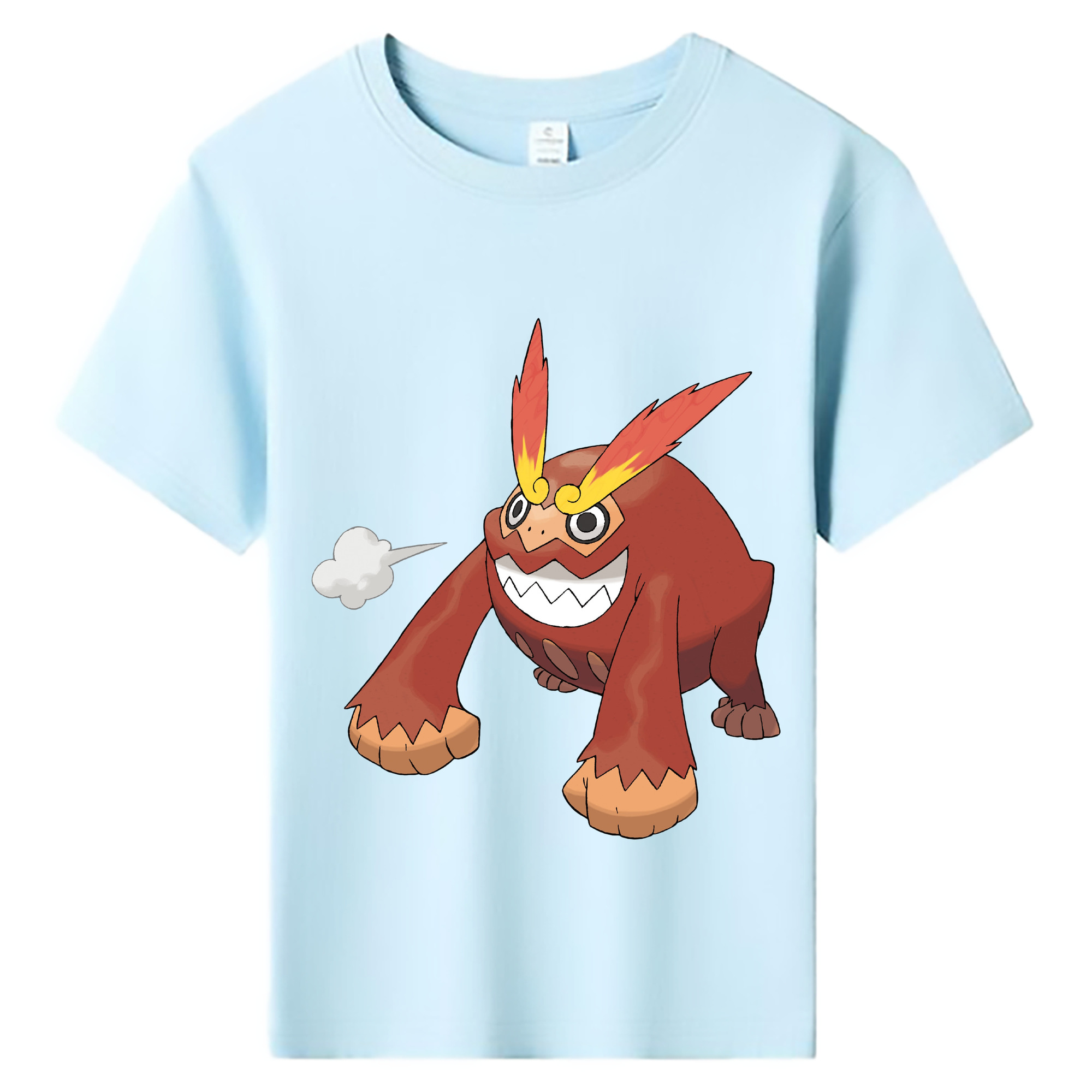 （画像用） ポケットモンスター Pokémon 綿100％キッズTシャツ（フロントプリント）